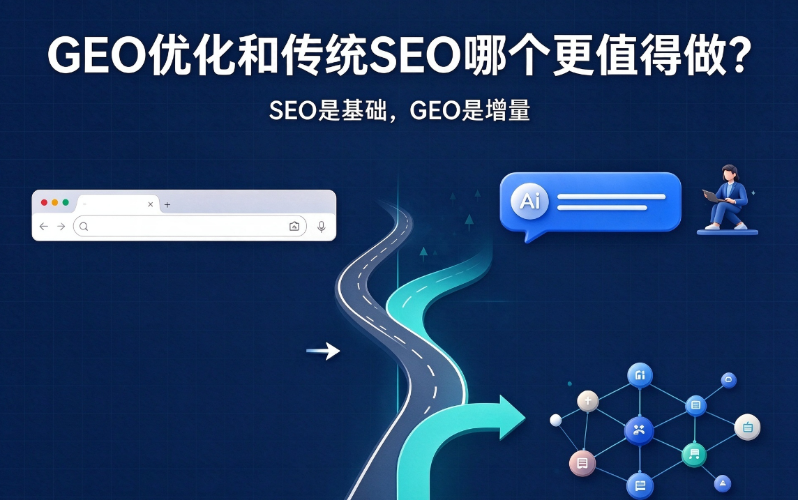 ‌GEO优化和传统SEO哪个更值得做